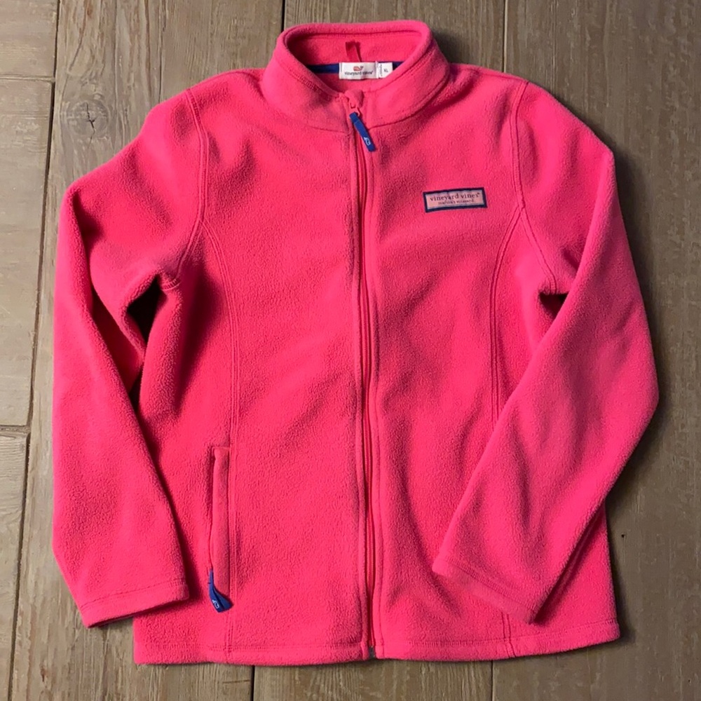 Vineyard Vines Girl’s Fleece Zip
